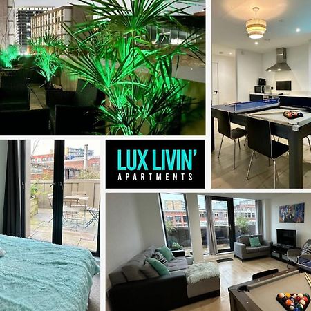 Lux Livin' Apartments - Luxury 2 Bed Apartment With Sky Garden Manchester Eksteriør bilde