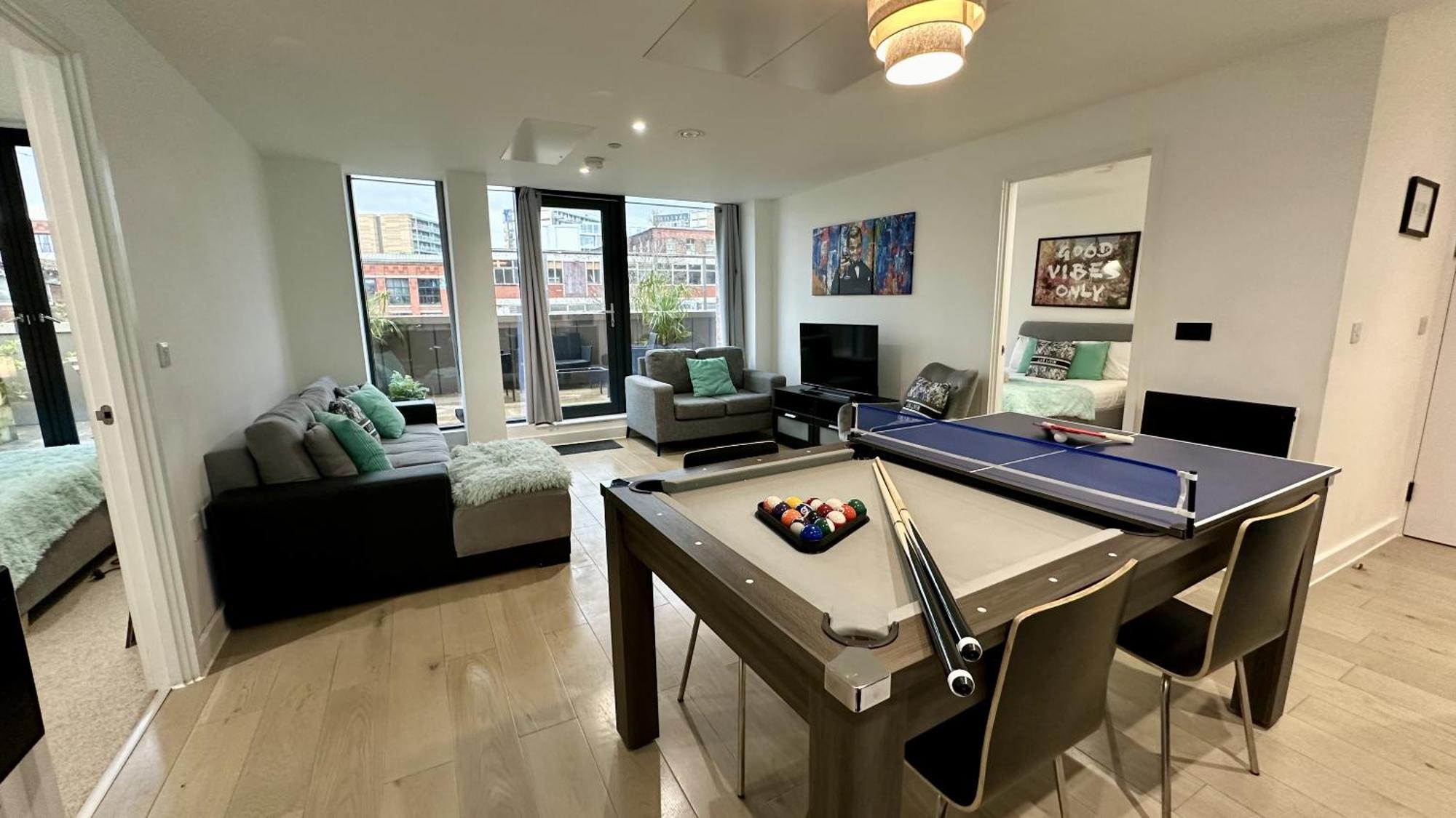 Lux Livin' Apartments - Luxury 2 Bed Apartment With Sky Garden Manchester Eksteriør bilde
