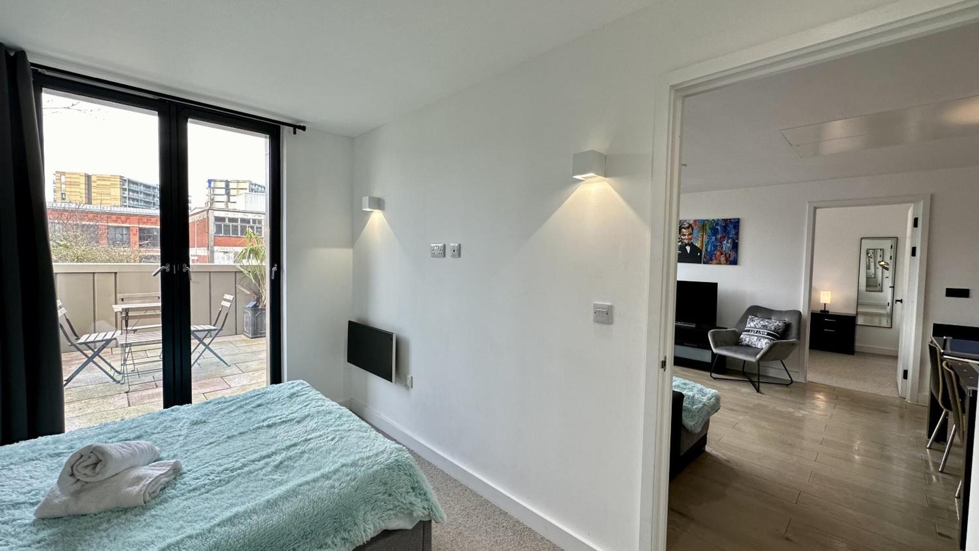 Lux Livin' Apartments - Luxury 2 Bed Apartment With Sky Garden Manchester Eksteriør bilde