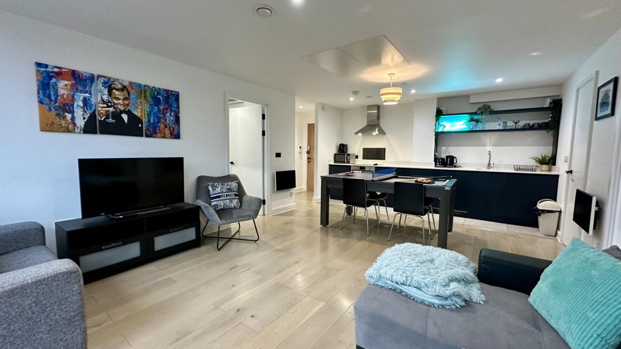 Lux Livin' Apartments - Luxury 2 Bed Apartment With Sky Garden Manchester Eksteriør bilde