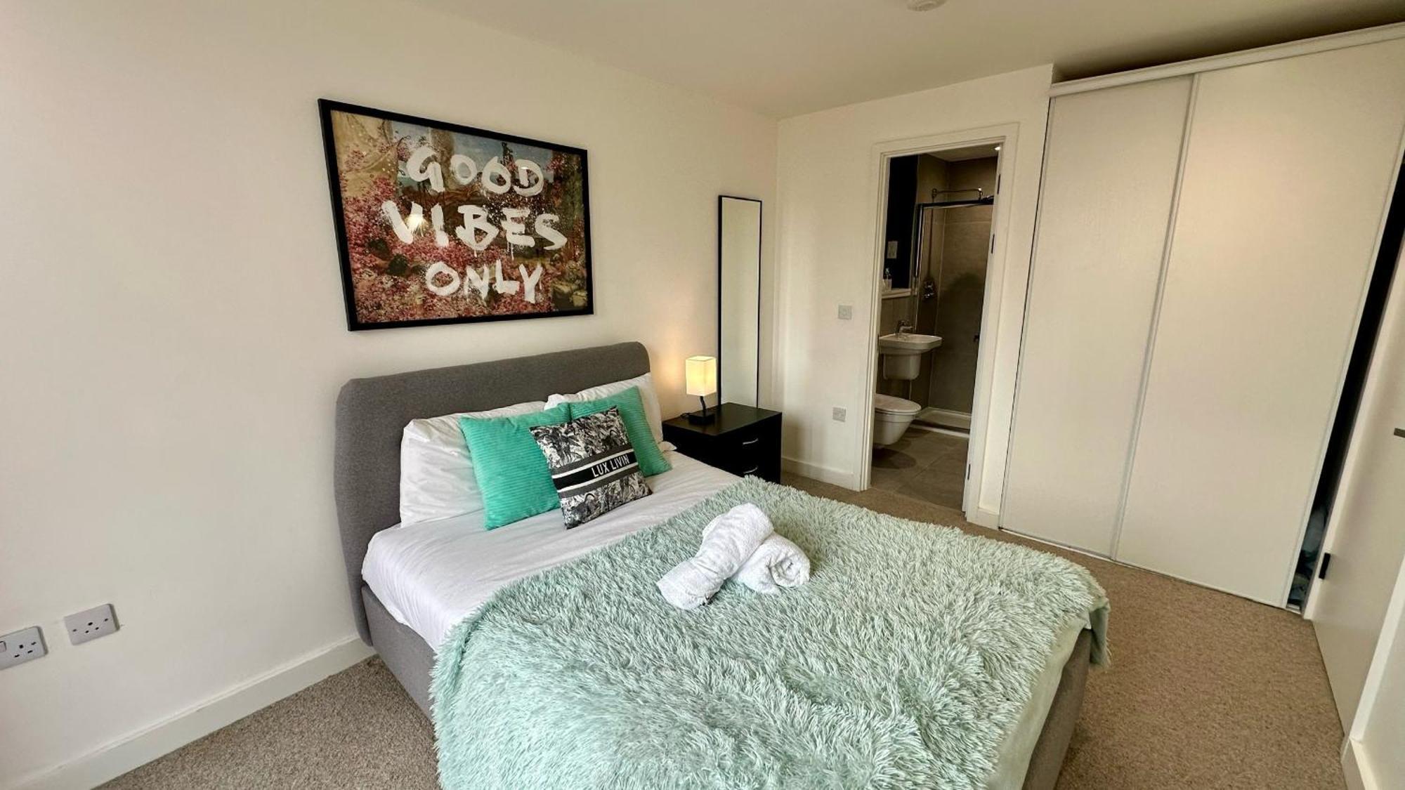 Lux Livin' Apartments - Luxury 2 Bed Apartment With Sky Garden Manchester Eksteriør bilde