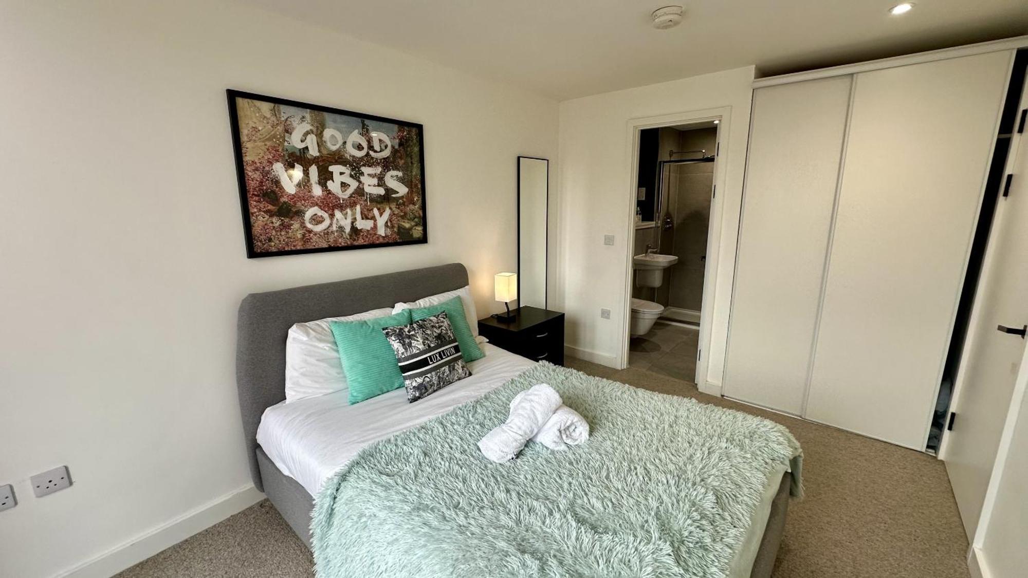 Lux Livin' Apartments - Luxury 2 Bed Apartment With Sky Garden Manchester Eksteriør bilde